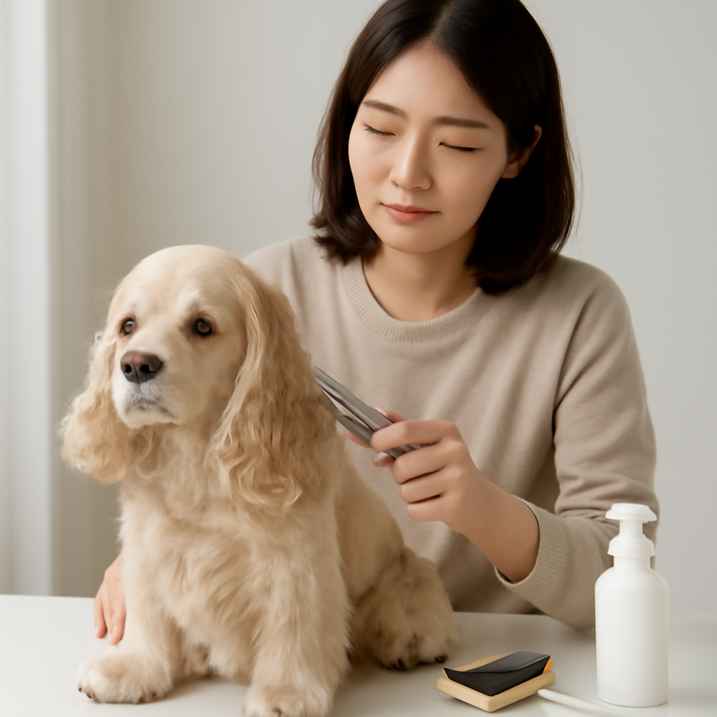 강아지털관리 대표 이미지